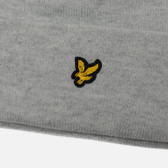 Шапка Lyle & Scott Beanie Light Grey Marl