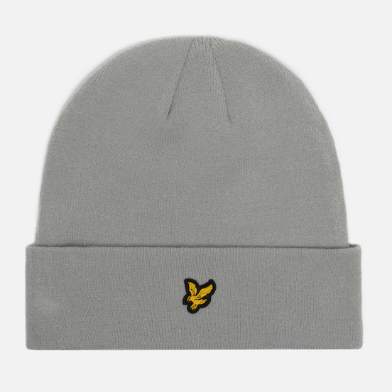 Шапка Lyle & Scott Beanie Grey Fog