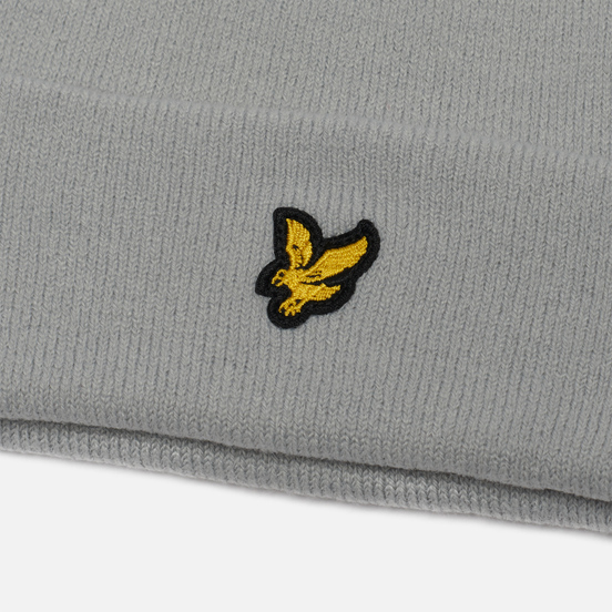 Шапка Lyle & Scott Beanie Grey Fog