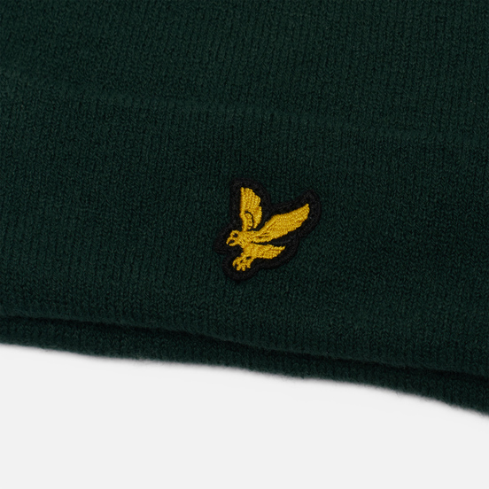 Шапка Lyle & Scott Beanie Jade Green