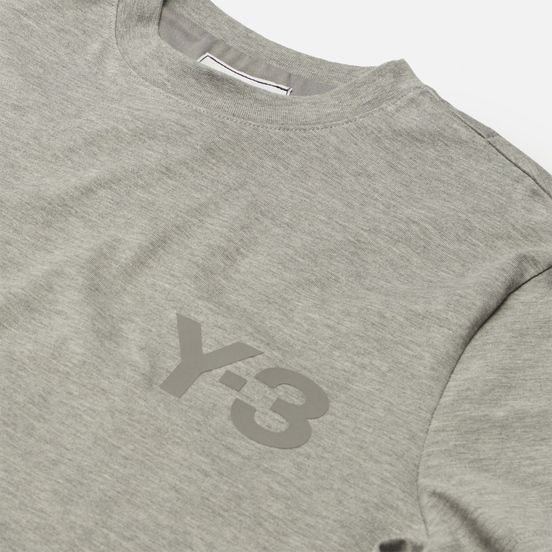 Женская футболка Y-3 Classic Logo Medium Grey Heather