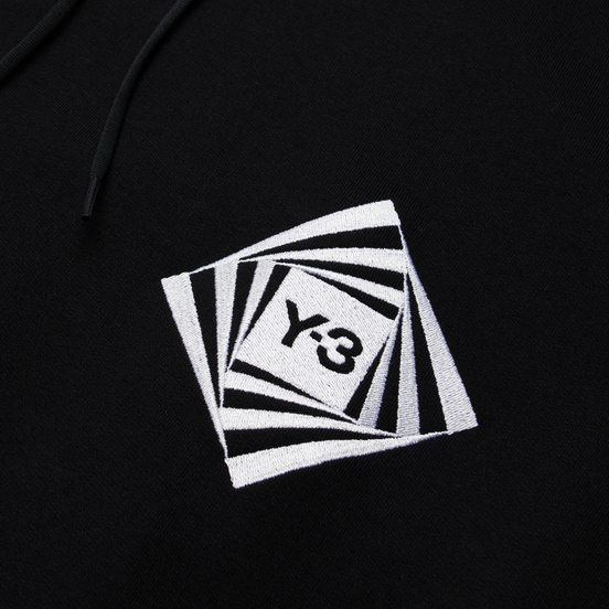 Женская толстовка Y-3 Chapter 1 Optimistic Illusions Hoodie Black