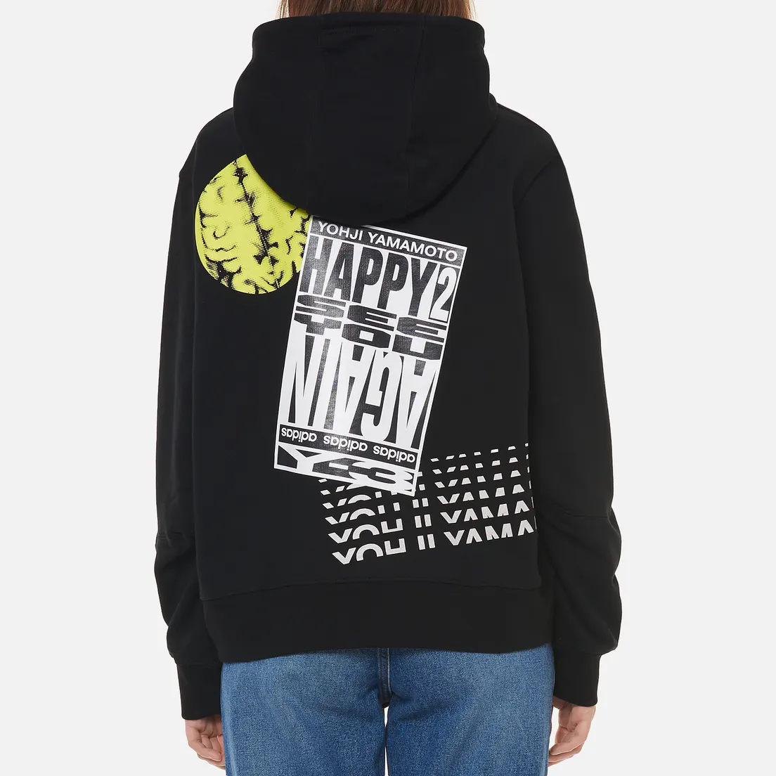 Y-3 Женская толстовка Chapter 1 Optimistic Illusions Hoodie