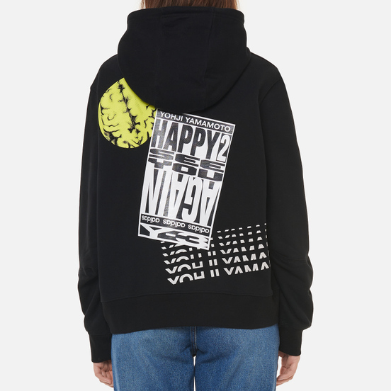 Женская толстовка Y-3 Chapter 1 Optimistic Illusions Hoodie Black