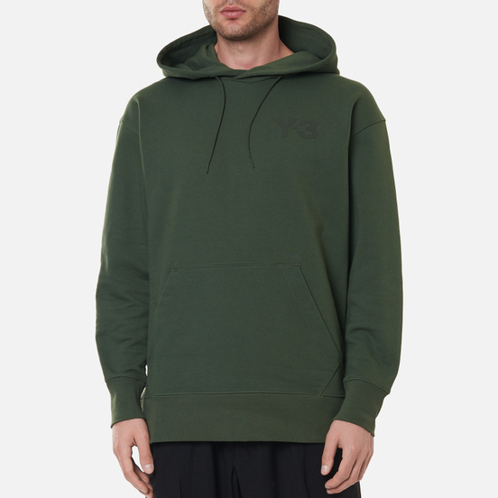 Мужская толстовка Y-3 Classic Chest Logo Y-3 Hoodie Shadow Green