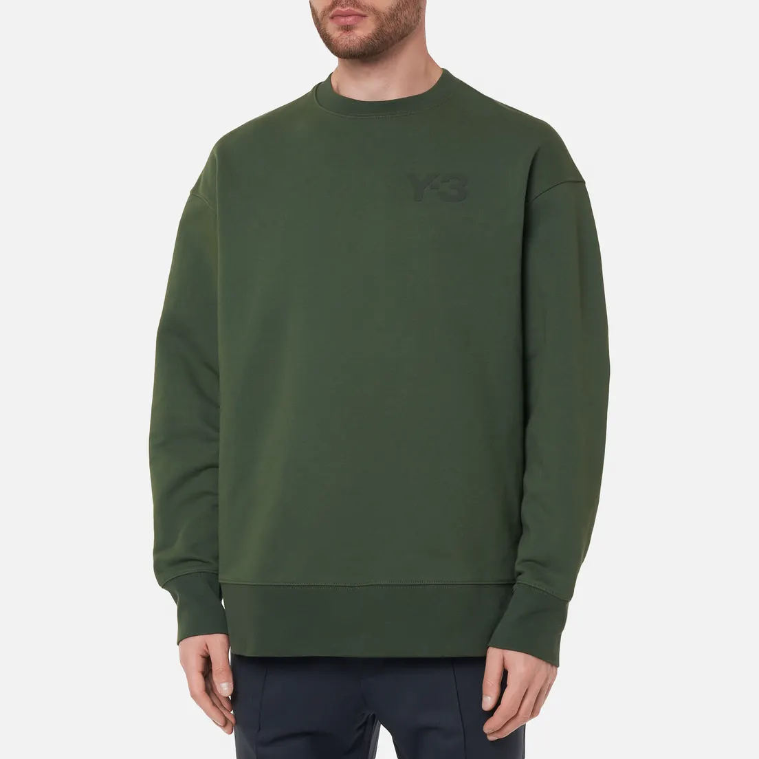 Y-3 Мужская толстовка Classic Chest Logo Y-3 Crew Neck