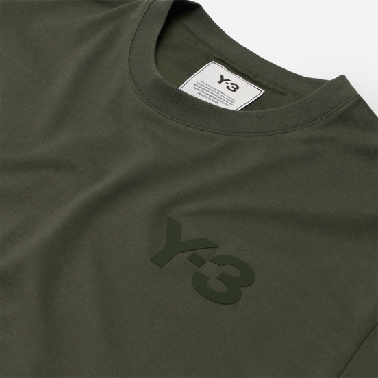 Мужская футболка Y-3 Classic Chest Logo Y-3 Shadow Green