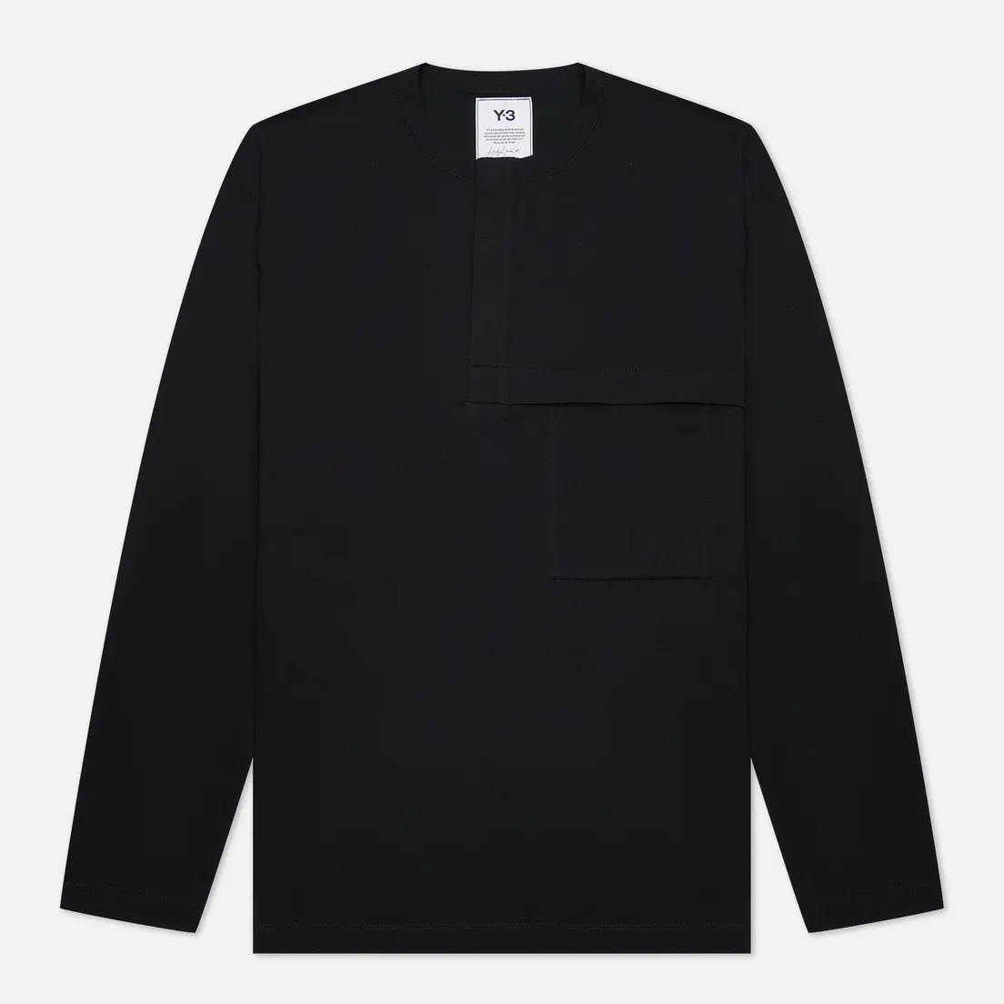 Y-3 Мужской лонгслив Classic Henley