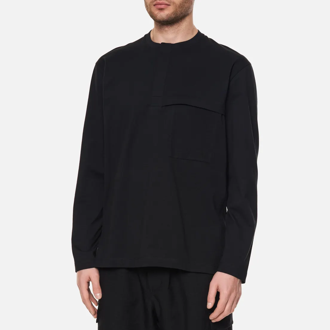 Y-3 Мужской лонгслив Classic Henley