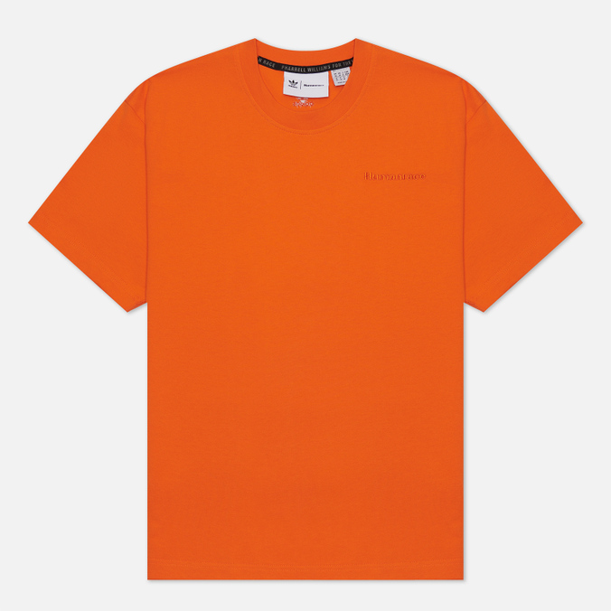 Мужская футболка adidas Originals, цвет оранжевый, размер S HF9953 x Pharrell Williams Human Race Basics - фото 1