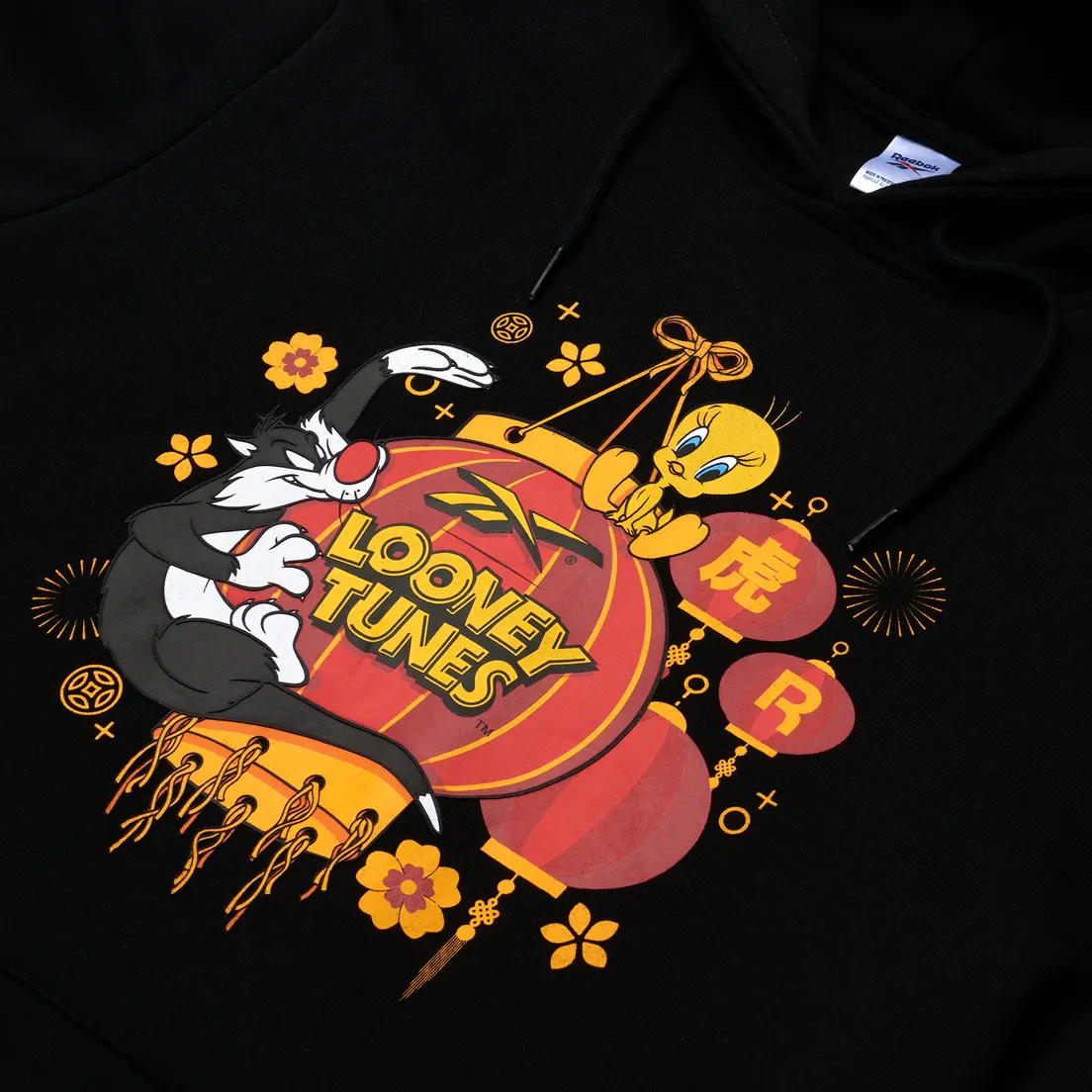 Reebok Мужская толстовка x Looney Tunes Print Hoodie