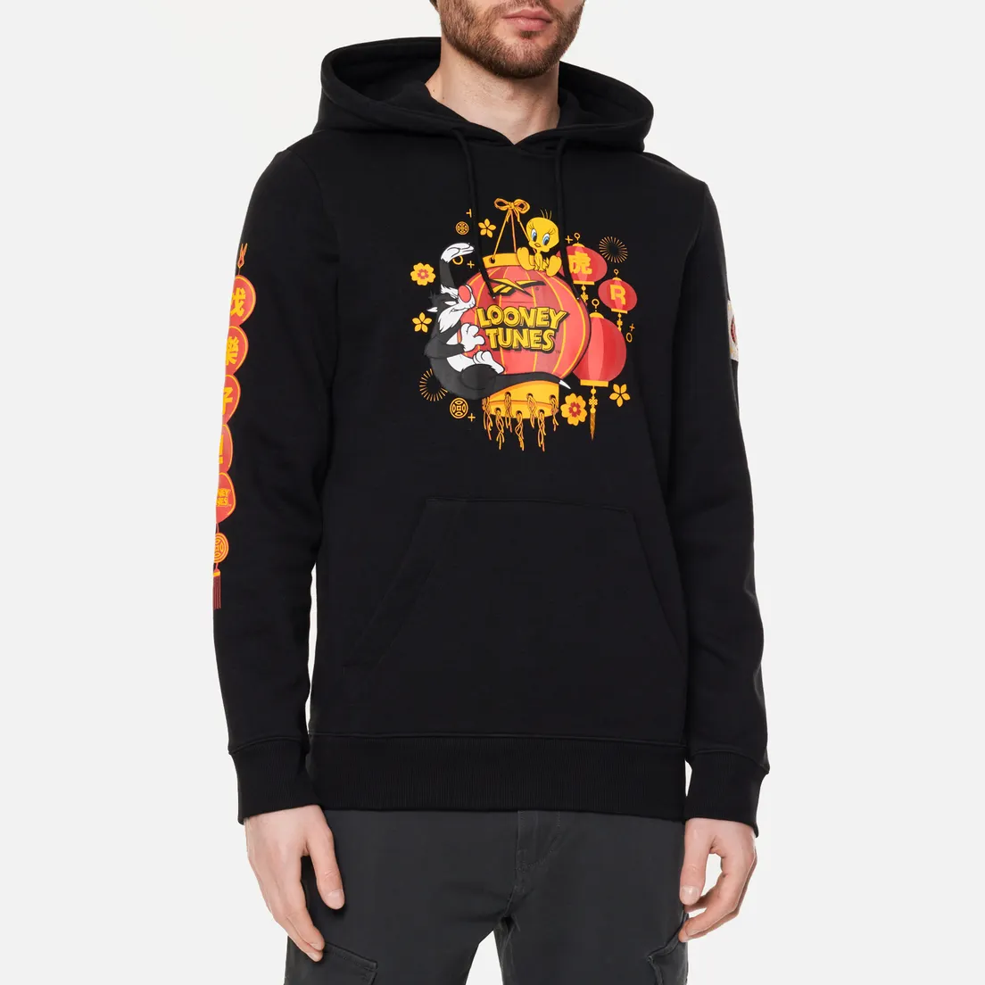 Reebok Мужская толстовка x Looney Tunes Print Hoodie
