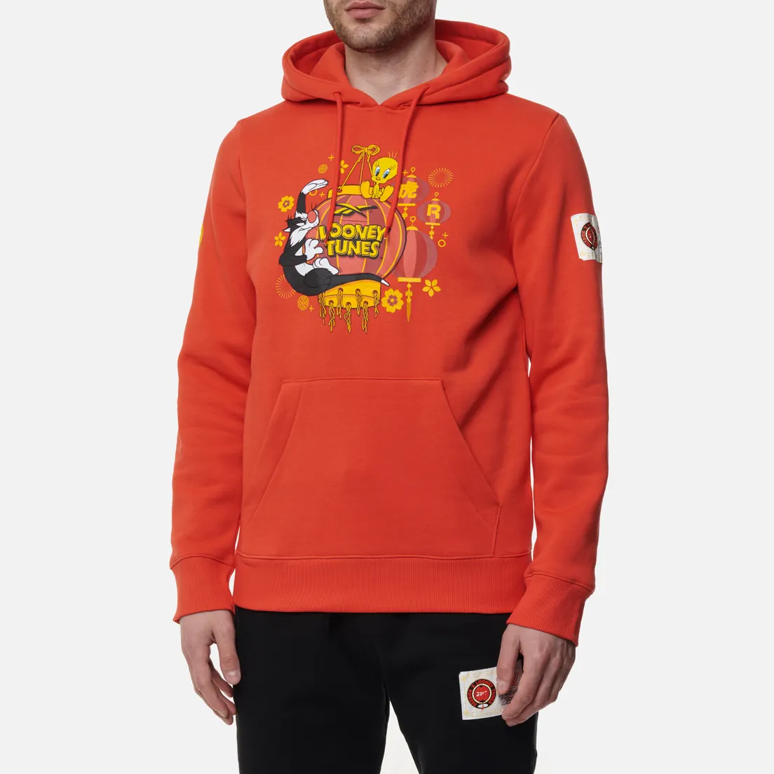 Reebok Мужская толстовка x Looney Tunes Print Hoodie