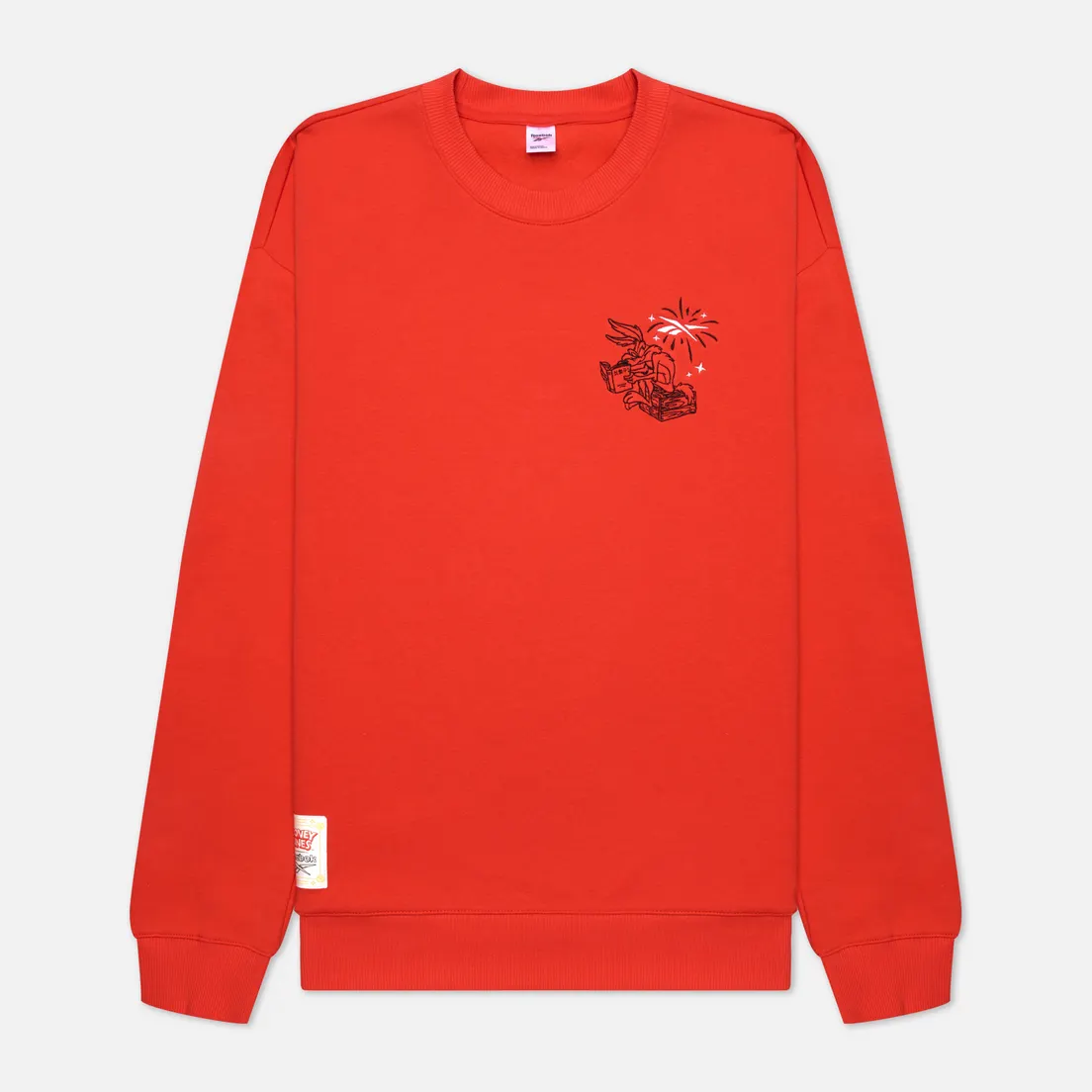 Reebok Мужская толстовка x Looney Tunes Print Crew