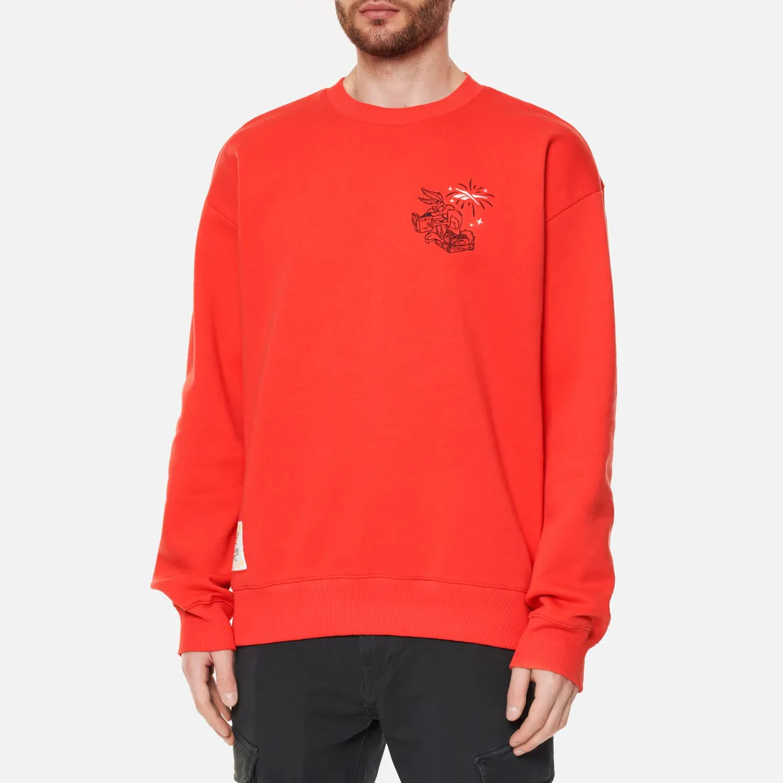 Reebok Мужская толстовка x Looney Tunes Print Crew