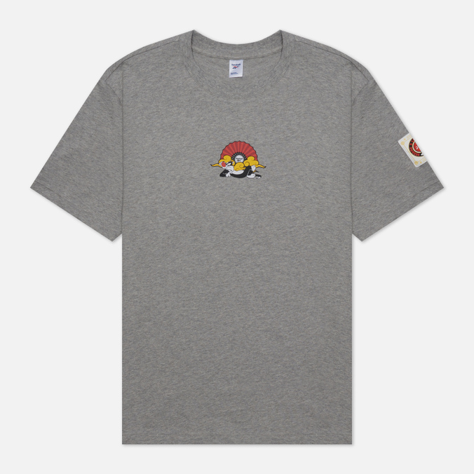 Мужская футболка Reebok, цвет серый, размер S HG1518 x Looney Tunes Print - фото 1