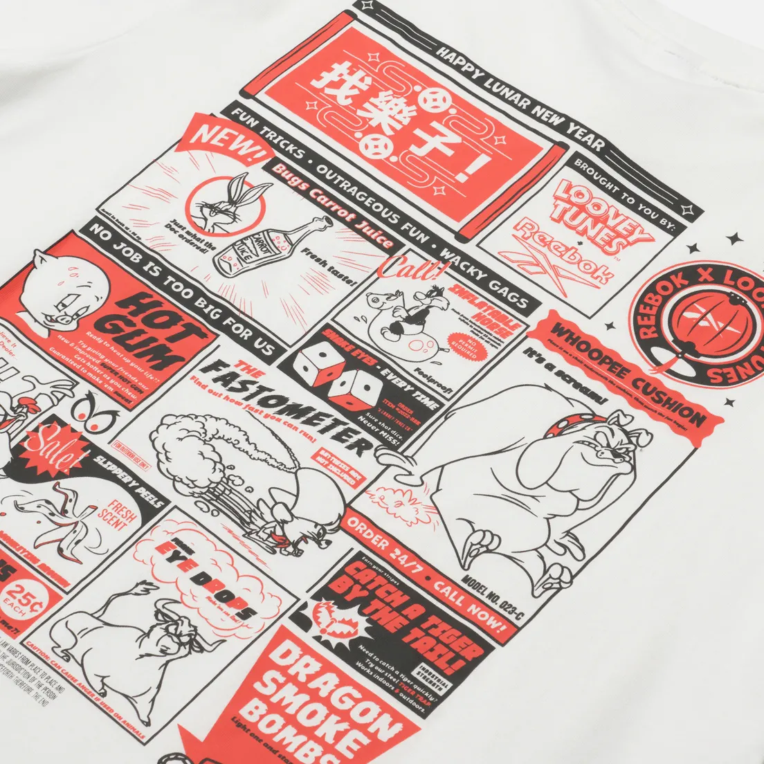 Reebok Мужская футболка x Looney Tunes Print