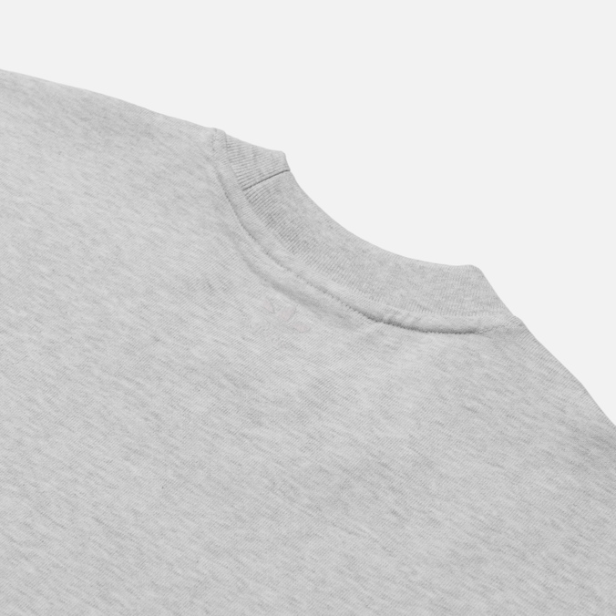 Мужская футболка adidas Originals, цвет серый, размер S HG1808 x Pharrell Williams Basics Human Race Logo - фото 3