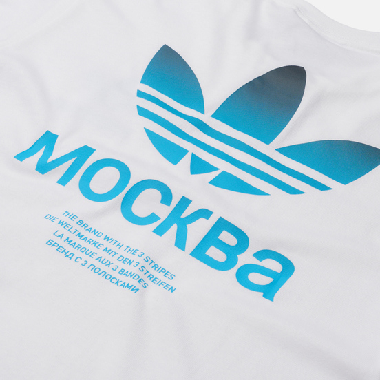 Мужская футболка adidas Originals Moscow Trefoil 2.0 White