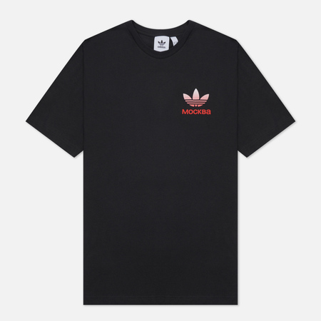 Мужская футболка adidas Originals Moscow Trefoil 20 цвет чёрный размер XS 1300₽