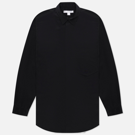 Мужская рубашка Y-3 Chapter 1 Relaxed Fit, цвет чёрный, размер XXL