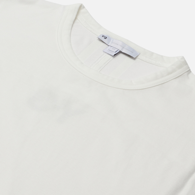 Мужская футболка Y-3, цвет белый, размер L HG6090 Chapter 1 Oversized Stripes - фото 2