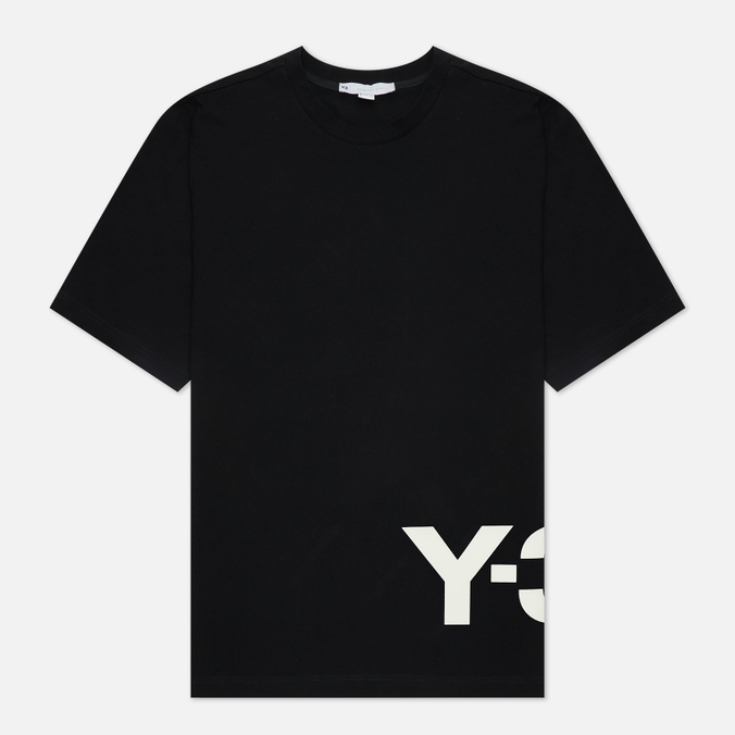 Мужская футболка Y-3, цвет чёрный, размер S