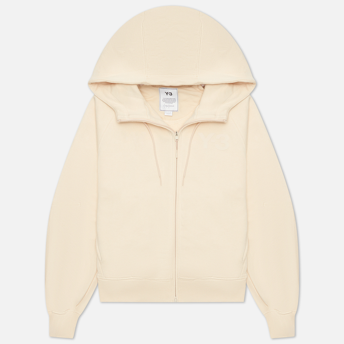 Y-3 Женская толстовка Classic Logo Full Zip-Hoodie