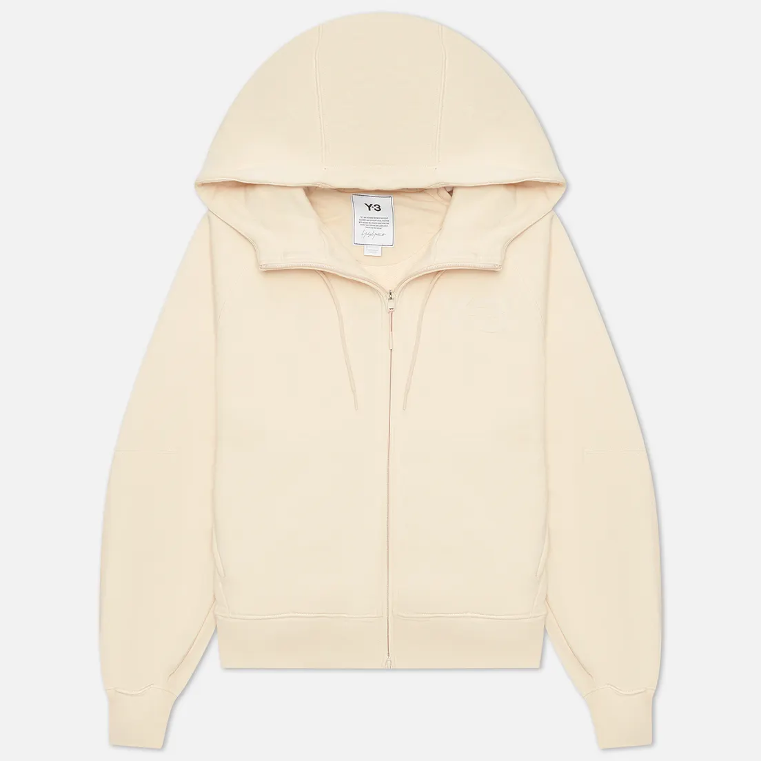 Y-3 Женская толстовка Classic Logo Full Zip-Hoodie