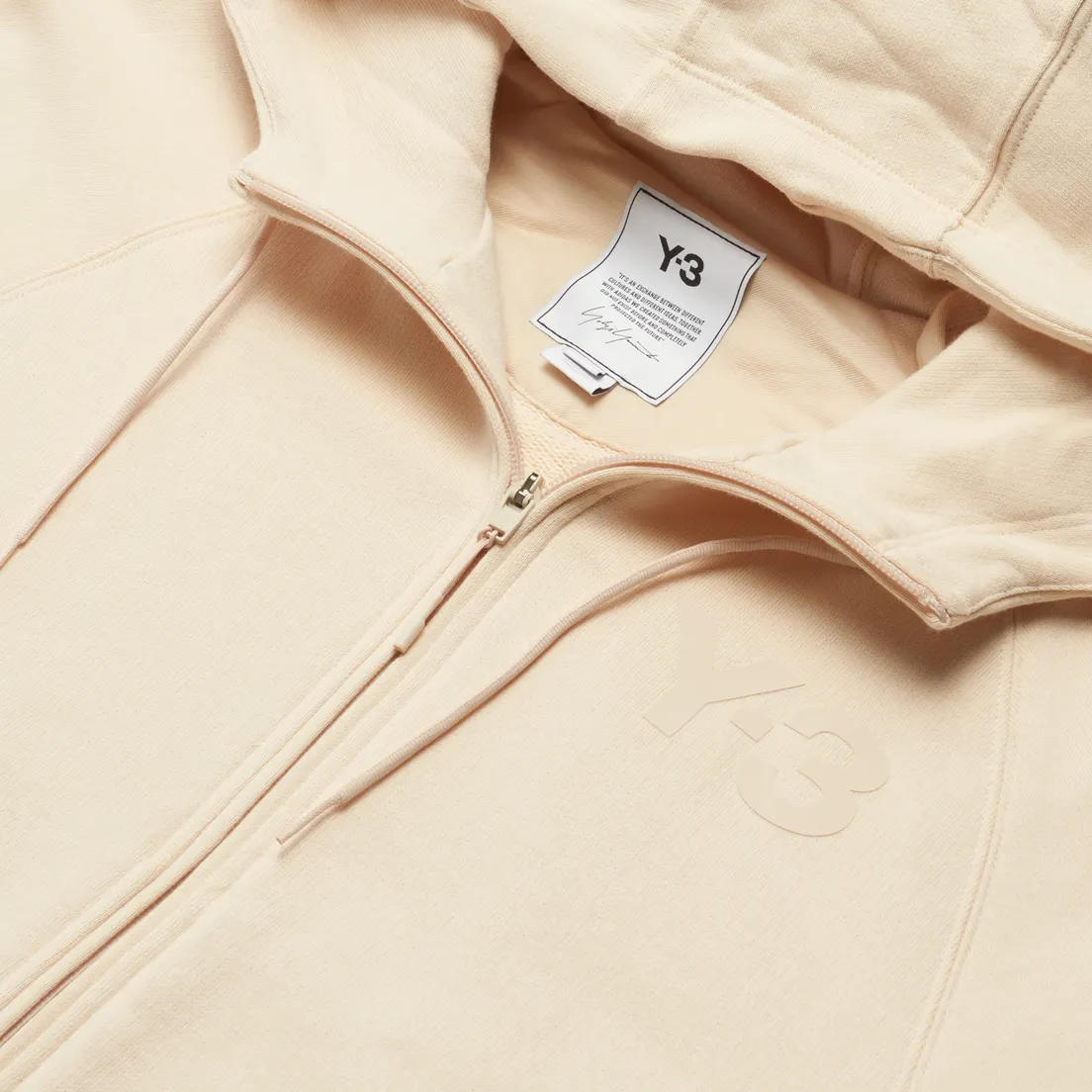 Y-3 Женская толстовка Classic Logo Full Zip-Hoodie
