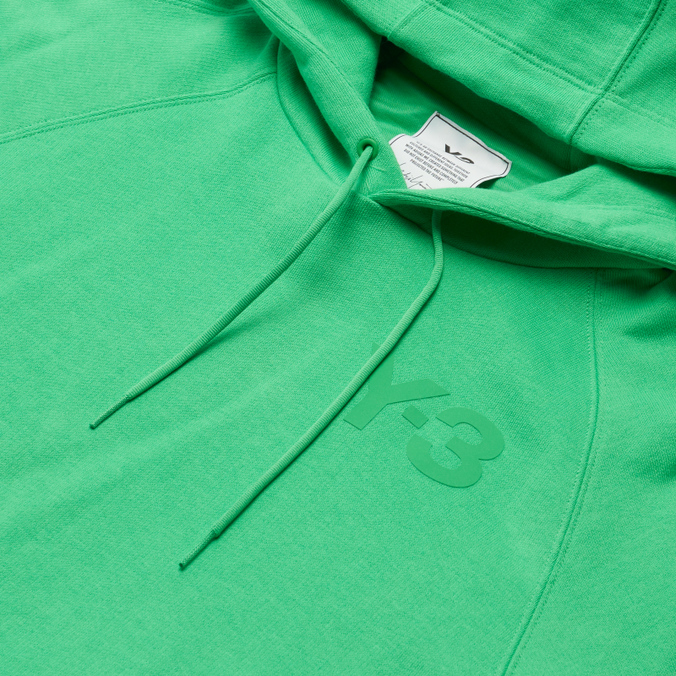 Женская толстовка Y-3, цвет зелёный, размер M HG6150 Classic Chest Logo Hoodie - фото 2