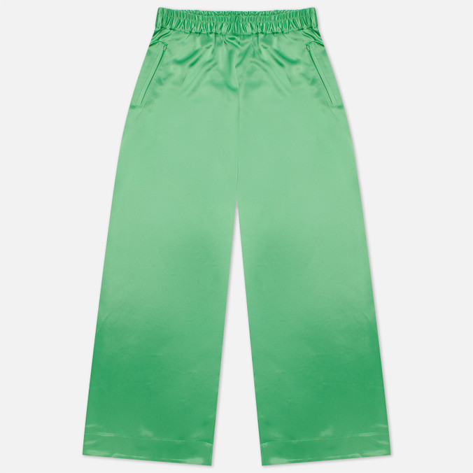 Женские брюки Y-3, цвет зелёный, размер XXS HG6161 Classic Tech Silk Wide Leg - фото 1