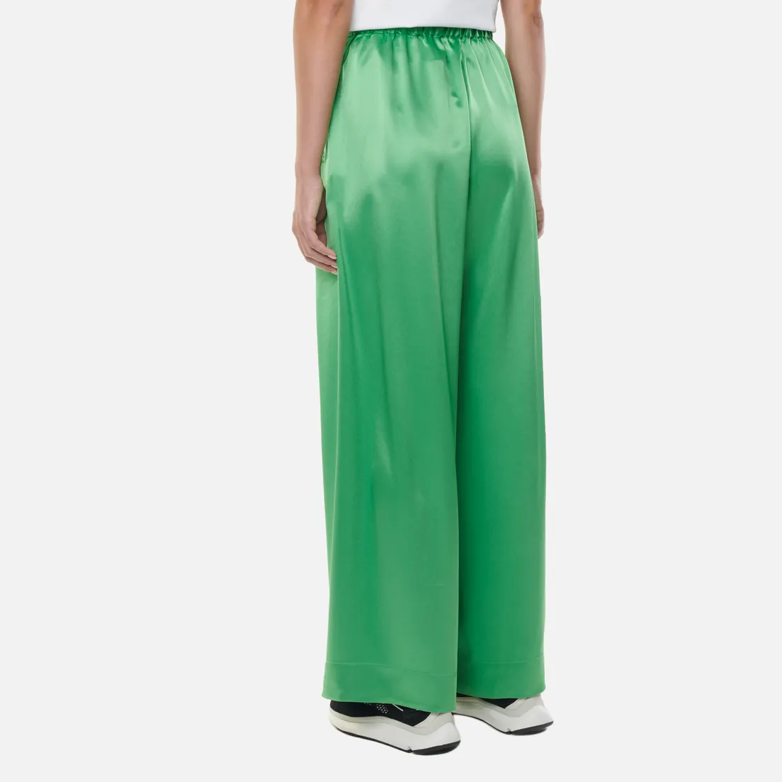 Y-3 Женские брюки Classic Tech Silk Wide Leg