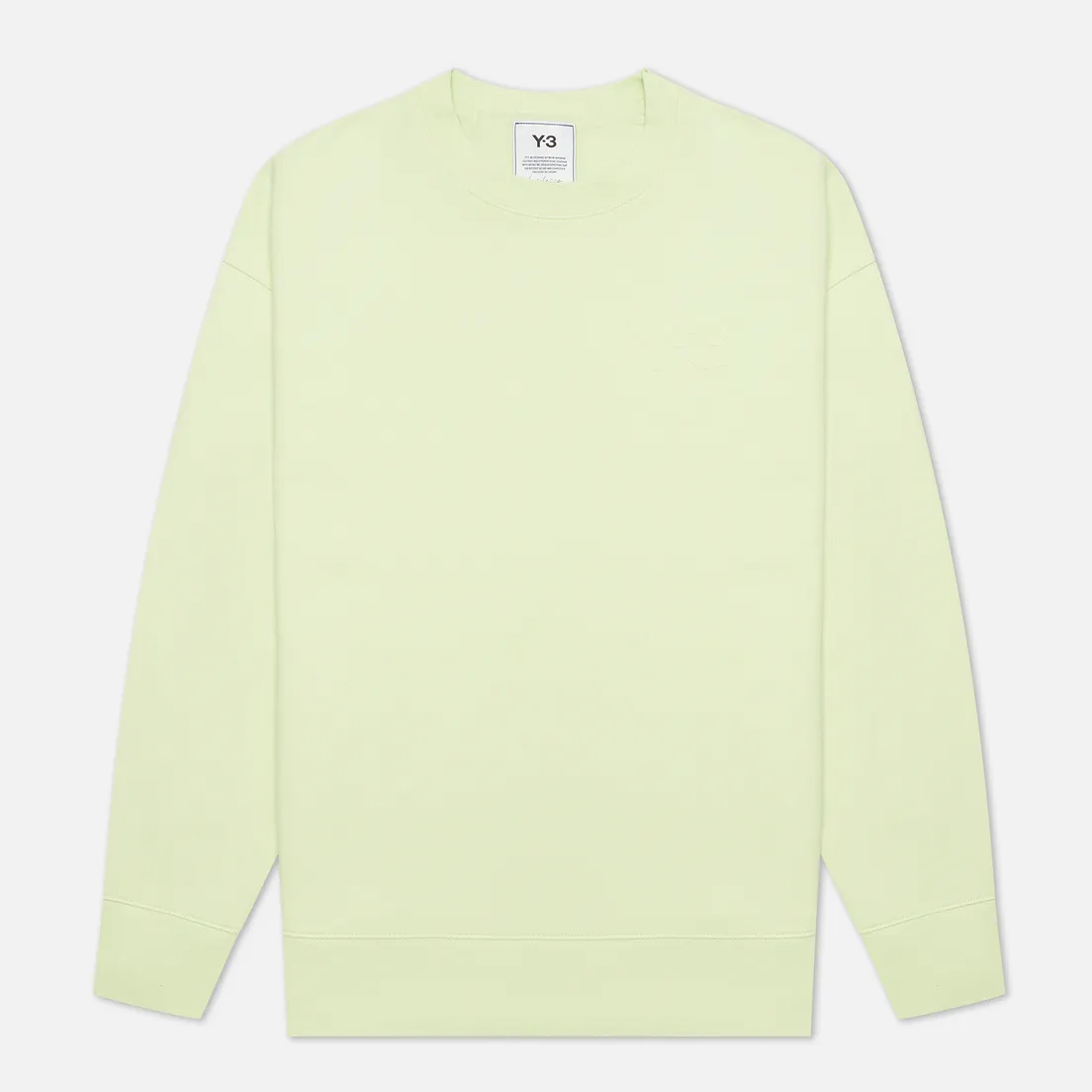 Y-3 Мужская толстовка Classic Chest Logo Y-3 Crew Neck