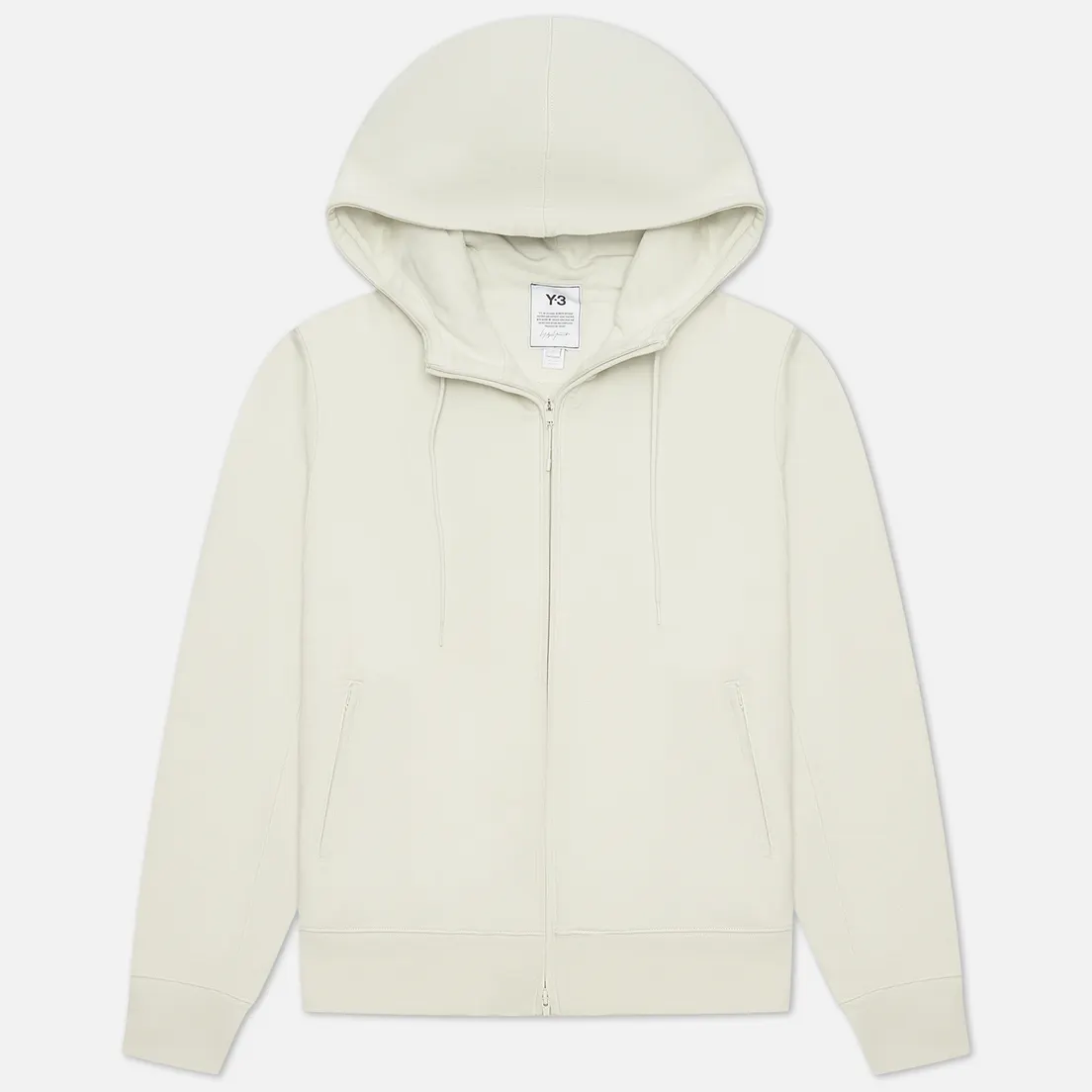 Y-3 Мужская толстовка Classic Back Logo Full Zip-Hoodie