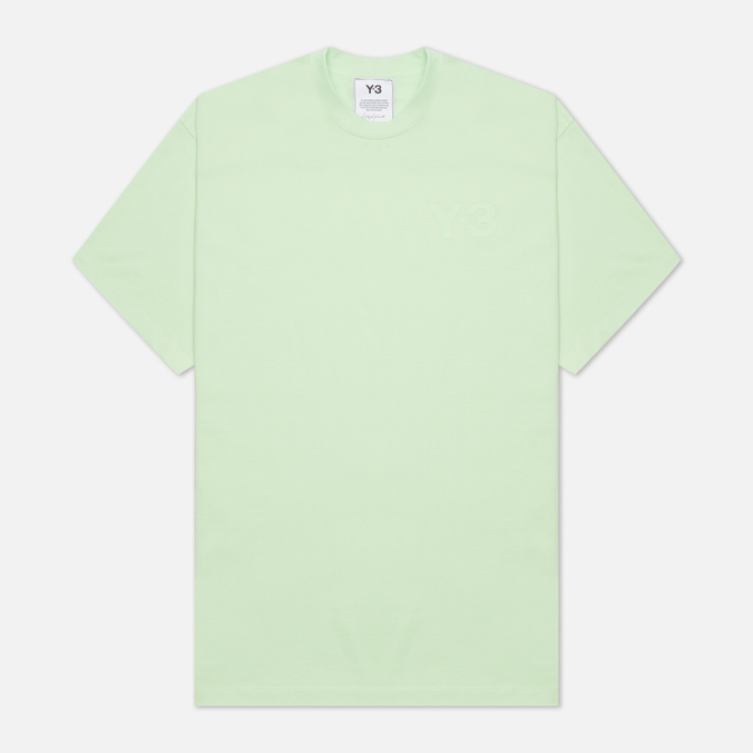 Мужская футболка Y-3, цвет зелёный, размер L