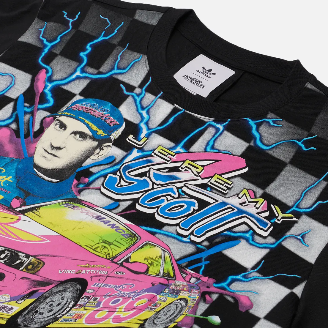 adidas Originals Мужская футболка x Jeremy Scott Rally