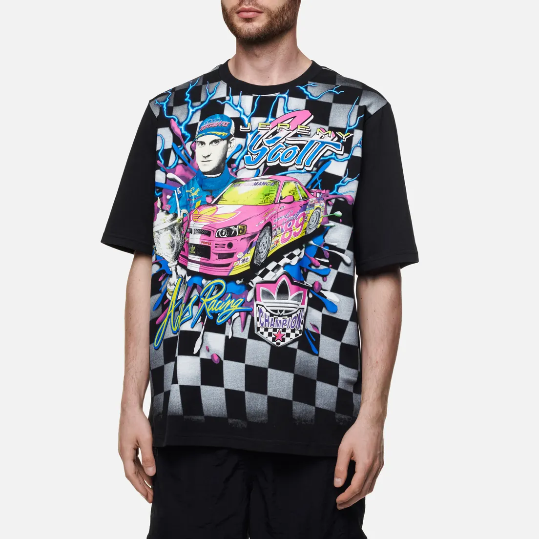 adidas Originals Мужская футболка x Jeremy Scott Rally