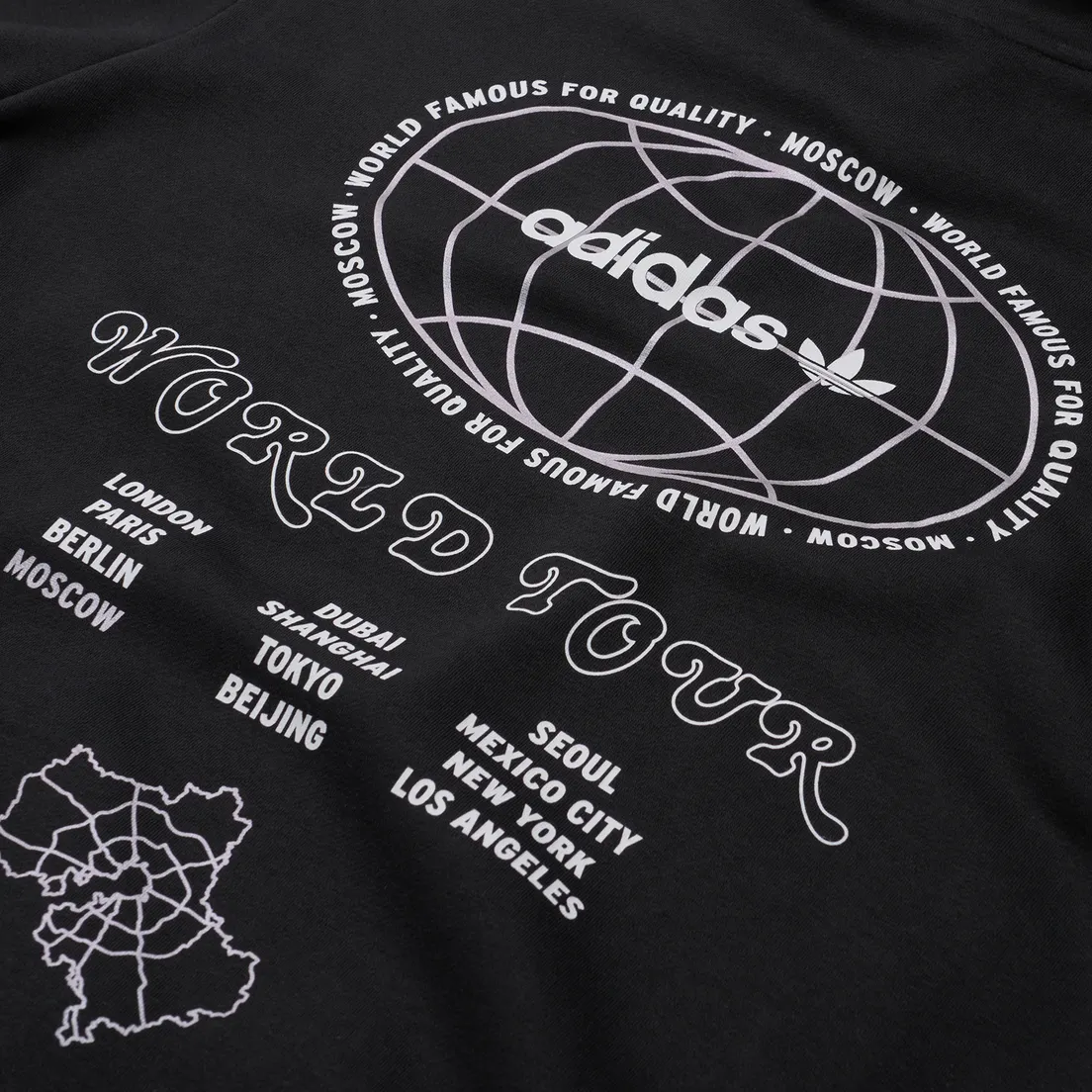 adidas Originals Мужская толстовка Moscow World Tour Hoodie