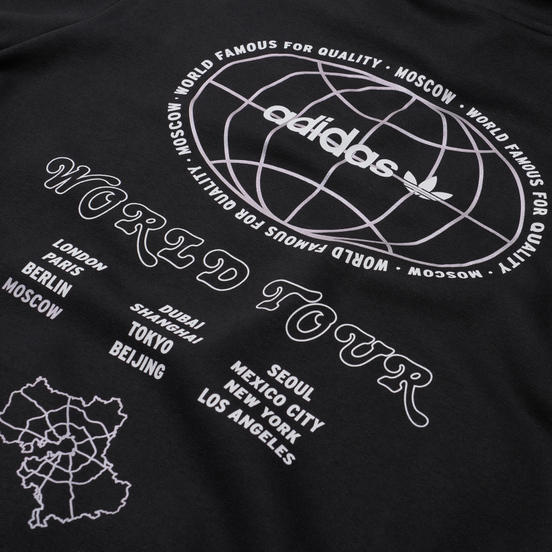 Мужская толстовка adidas Originals Moscow World Tour Hoodie Black