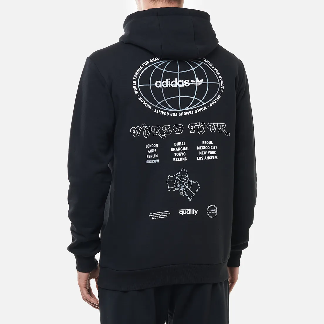 adidas Originals Мужская толстовка Moscow World Tour Hoodie