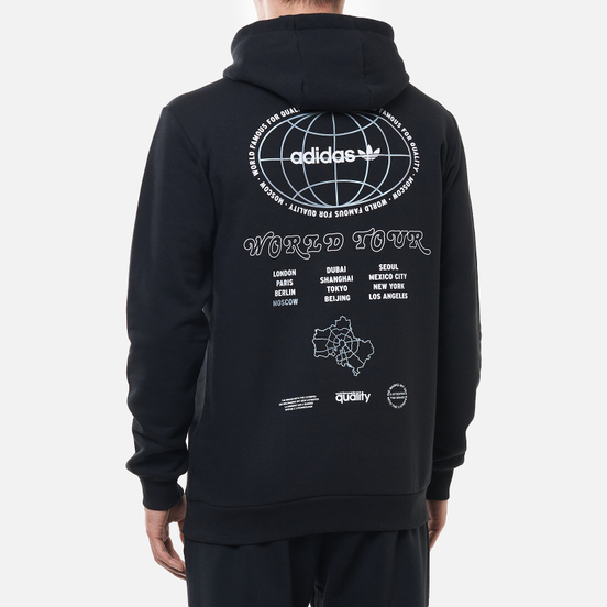 Мужская толстовка adidas Originals Moscow World Tour Hoodie Black