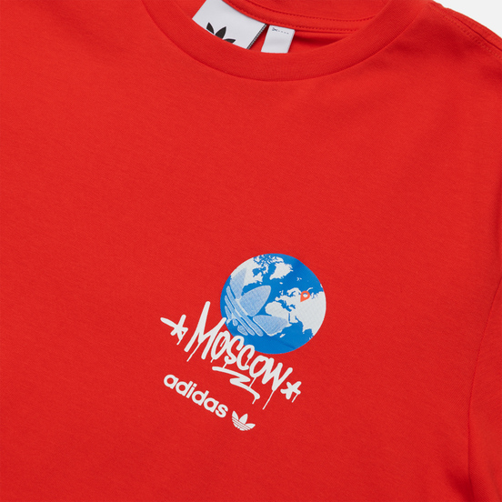 Мужская футболка adidas Originals Moscow Red