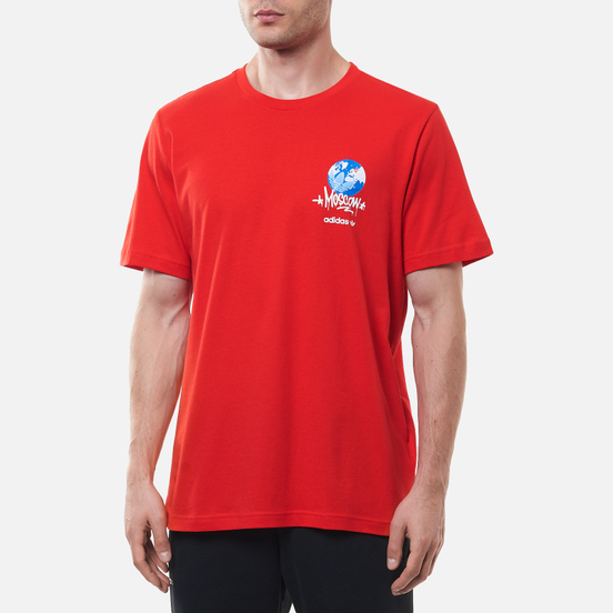 Мужская футболка adidas Originals Moscow Red