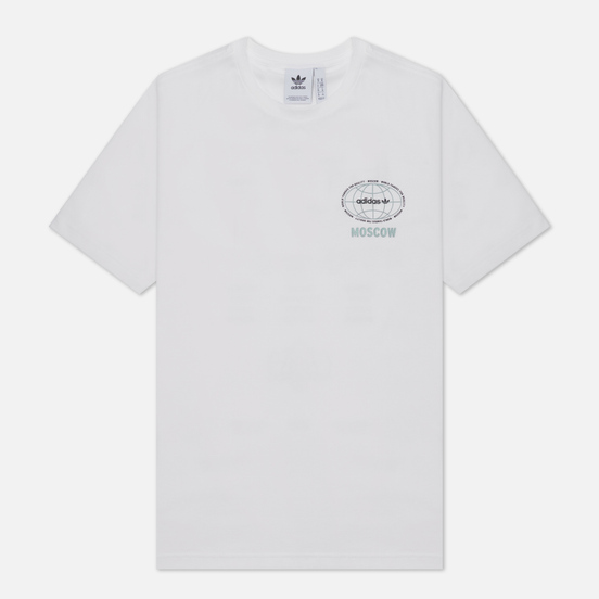 Мужская футболка adidas Originals Moscow World Tour White