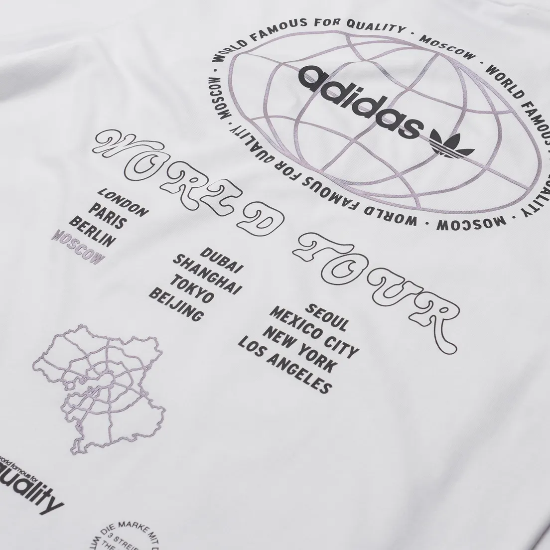 adidas Originals Мужская футболка Moscow World Tour