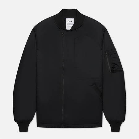 Мужская куртка бомбер Y-3 Classic, цвет чёрный, размер M