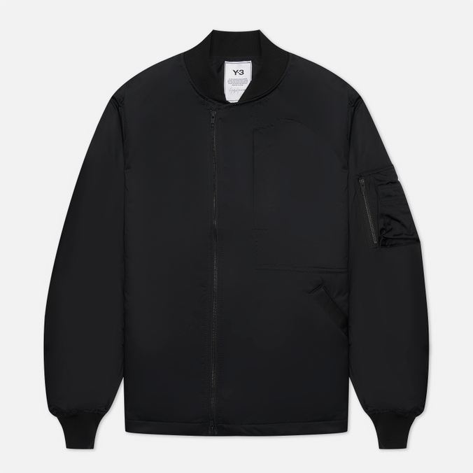 Мужская куртка бомбер Y-3, цвет чёрный, размер S