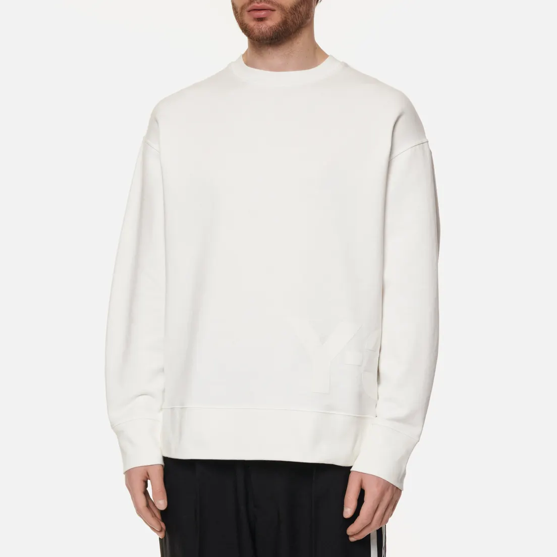 Y-3 Мужская толстовка Chapter 1 Logo Crew Neck