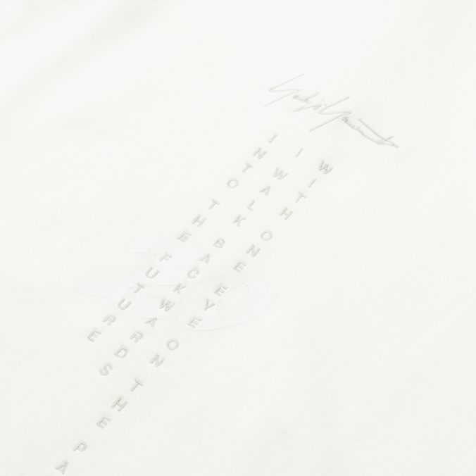 Мужская толстовка Y-3, цвет белый, размер XS HG8801 Chapter 1 Logo Hoodie - фото 3